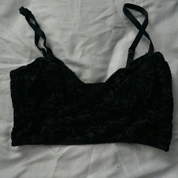 Nollie Velvet Crop Top/Bralette
