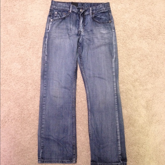 Boys jeans Helix Flypaper size 18 slim boot cut.