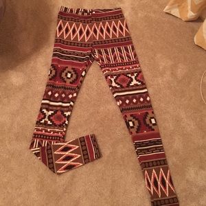 Cotton fitted leggings