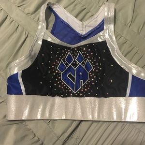 cheer athletics sports bra
