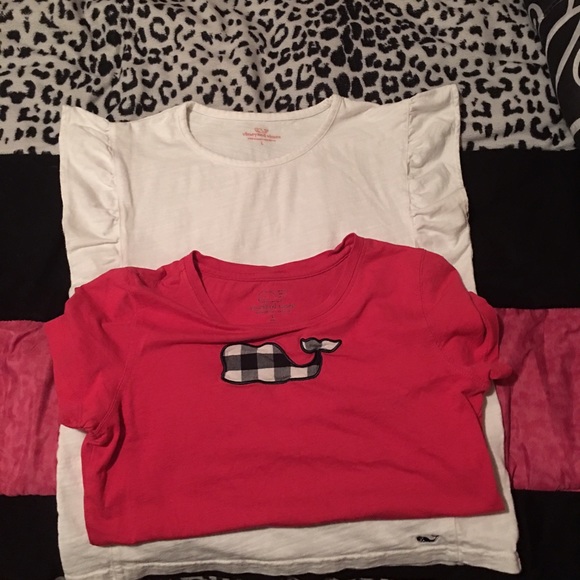 SALE!Vineyard Vines 2 Girls Shirts Size Large(14)
