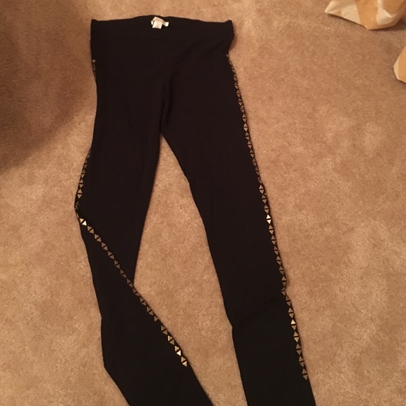 Cotton fitted leggings
