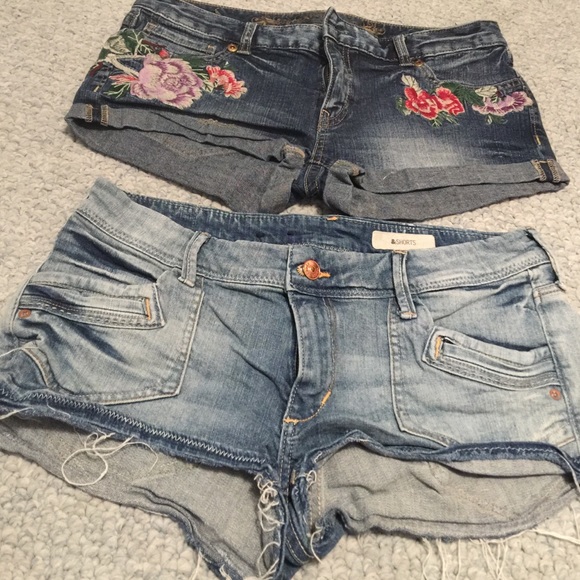 H&M/ express short shorts bundle