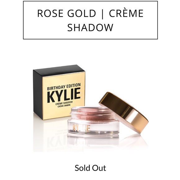 Kylie Birthday Edition Rose Gold Crème Shadow