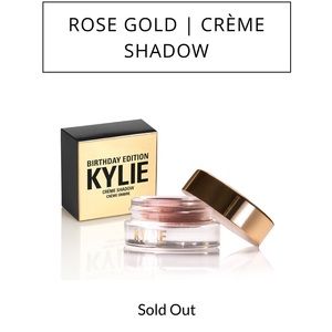 Kylie Birthday Edition Rose Gold Crème Shadow