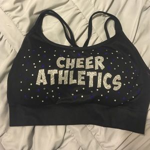 cheer athletics sports bra
