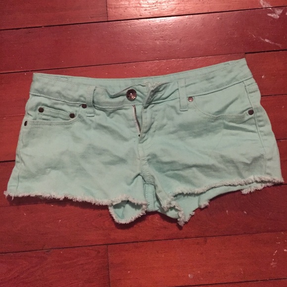 Blue shorts