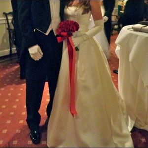 Wedding or Deb Gown, white, ball gown. Worn ONCE