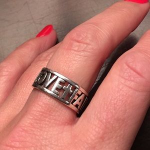 James Avery retired FAITH HOPE LOVE ring size 7