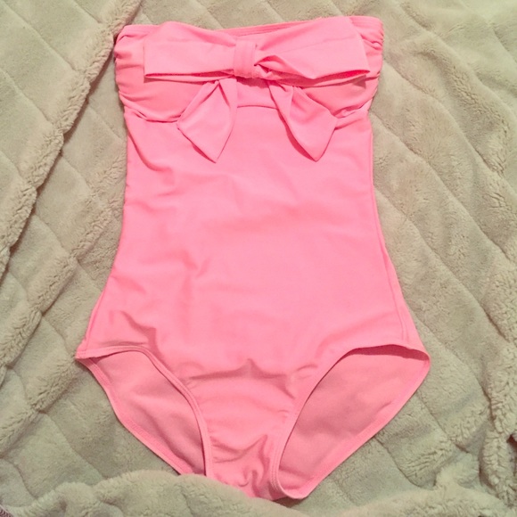Kawaii 🎀 Pastel Pink Japanese One Piece Swimsuit