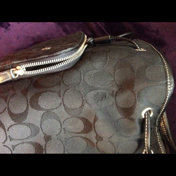 Coach Signature Backpack - Picture 6 of 8