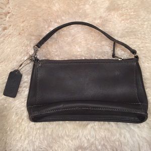Vintage Coach leather clutch