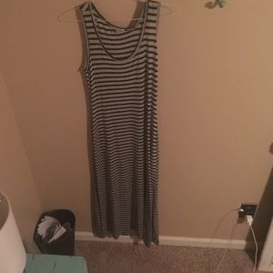 Anthropologie maxi dress worn once