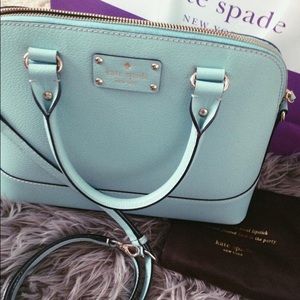 Mint satchel Neda Wellesley