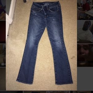 American eagle jeans, size two. regular length.