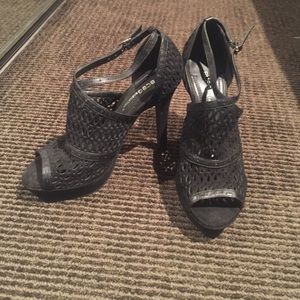 BCBG black heels