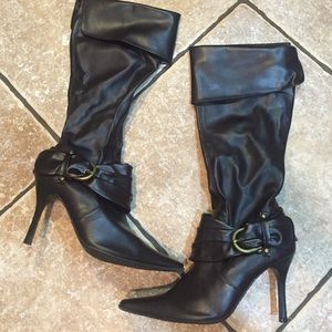 Chocolate brown boots