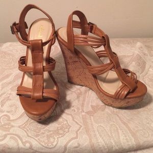 Tan Wedges