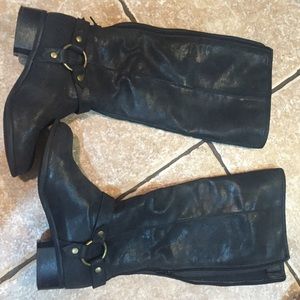 black boots