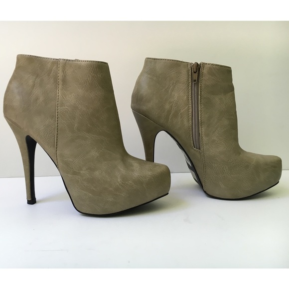 Tan Booties