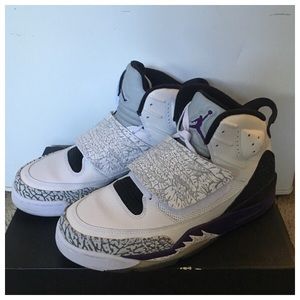 Jordan Son Of Mars White Purple Black Men's 9