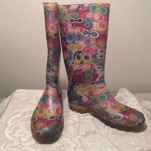 Coach Poppy Rain Boots