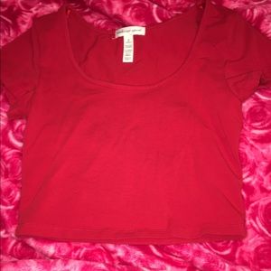 Red Crop Top