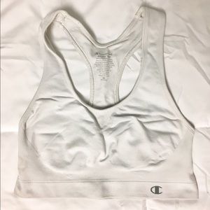 Champion White Sports Bra