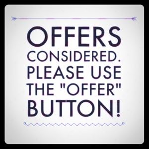 All reasonable offers considered!