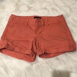 American eagle coral/peach shorts