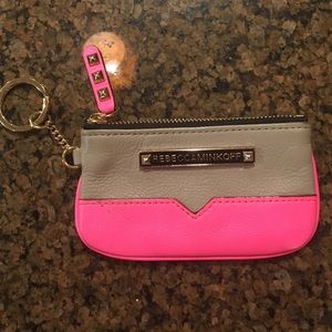Rebecca Minkoff coin purse keychain