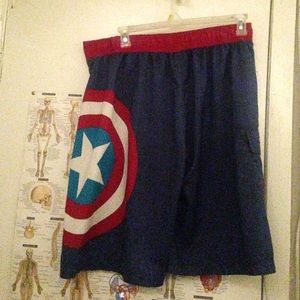 Marvel's Captain America Swimming Trunks