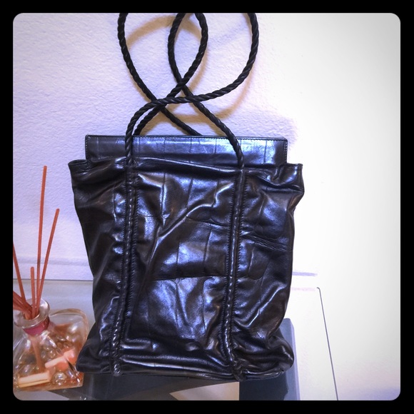 Beautiful Italian leather designer bag Falor!