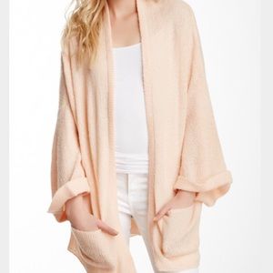 Wildfox Pastel White Label Slouchy Cardigan