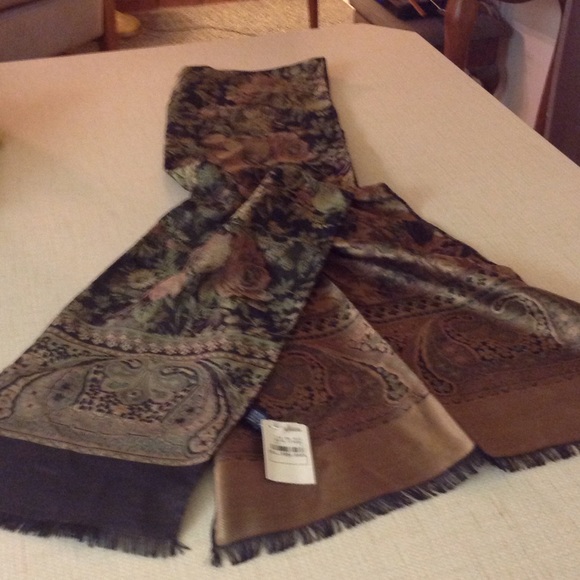 Silk/Wool scarf Fall Must Have!  PRICE DROP!!