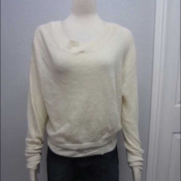 VINCE Cream Sweater