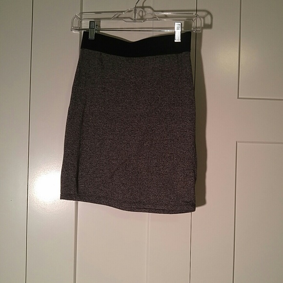 Grey Pencil skirt