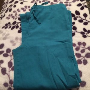 Dark real scrub pants size medium