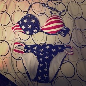 Medium American Flag Bikini