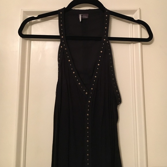 Sparkle and Fade studded razorback tank