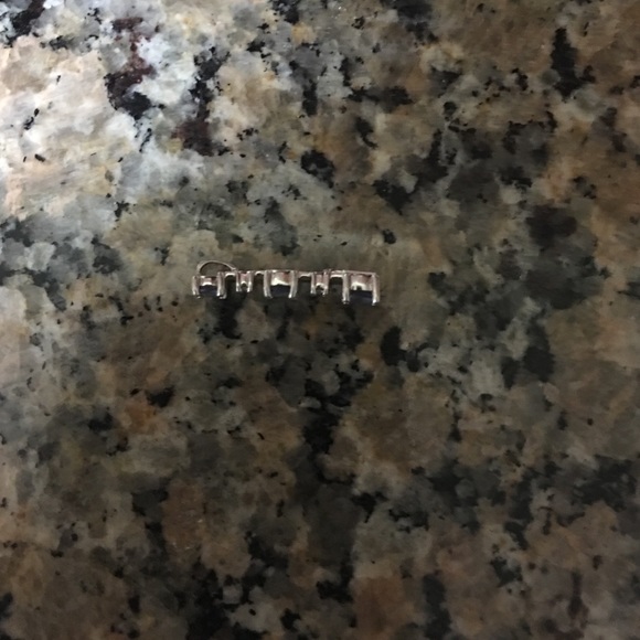 14K Keepsake Pendant 3 gems 2 diamonds - Picture 4 of 4