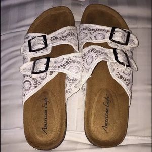 American Eagal Birkenstock sandals