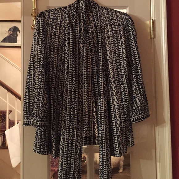 Tory burch silk dress shirt