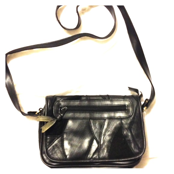 SOLD! Black cross body bag