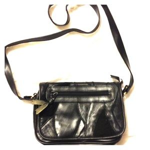SOLD! Black cross body bag
