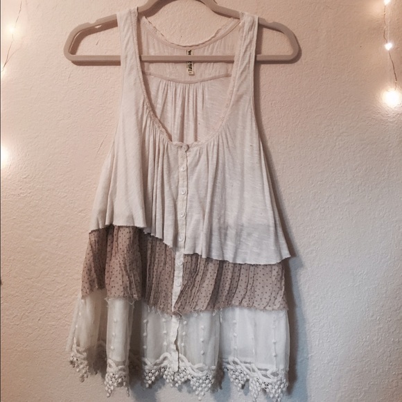 Cute layered tank.