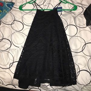Black lace top