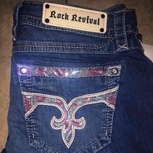 ROCK REVIVAL 30 SKINNY JEANS NWT!