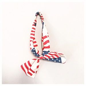 American flag headband
