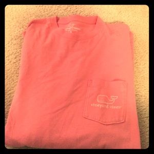 Coral Vineyard Vines longsleeve tshirt